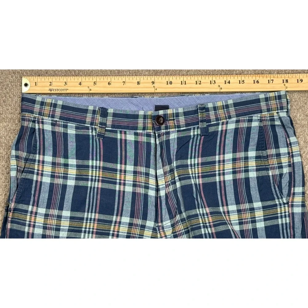 J.Crew Men's Plaid Club‎ Shorts Size 34